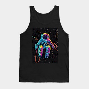 Colorful Astronaut Tank Top